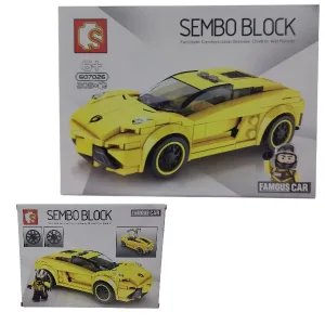SEMBO BLOCK Famous Car (No. 607026) – A sebesség új dimenziója