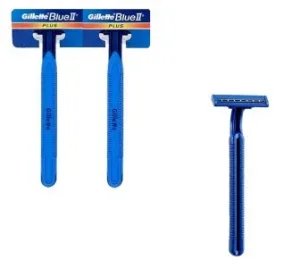 Gillette Blue II Plus Eldobható Borotva – 2 db (HRDC)