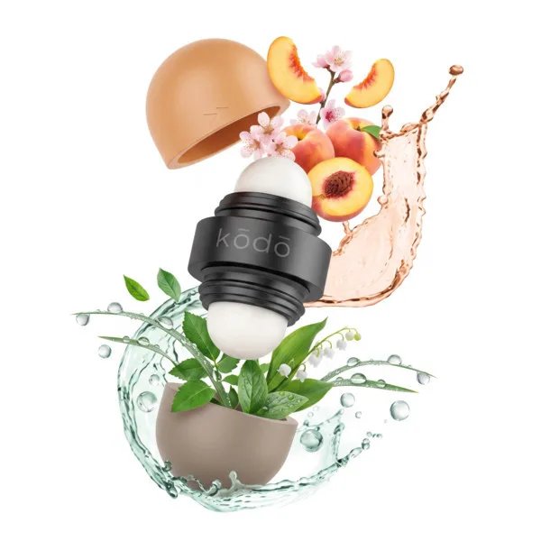 Kódó Solid Perfume Duó – Peach & Morning Dew Szilárd Parfüm (2 x 3g)