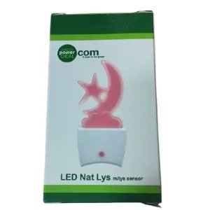 LED Éjszakai Fény – Égbolt Mintás, Sötétedéskapcsolóval