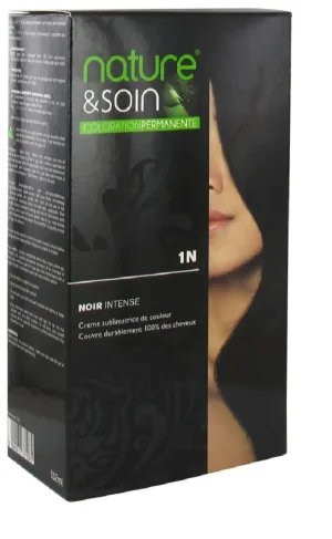 Nature&Care hajfesték 1N Noir Intense (intenzív fekete) 132 ml