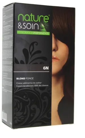 Nature&Care hajfesték 6N Dark Blonde (sötét szőke) 132 ml