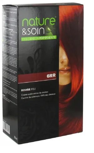 Nature&Care hajfesték 6RR Fire Red (tűzvörös) 132 ml
