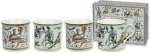 Ashmolean Bögre Szett – Cacciatte (4 darabos készlet)