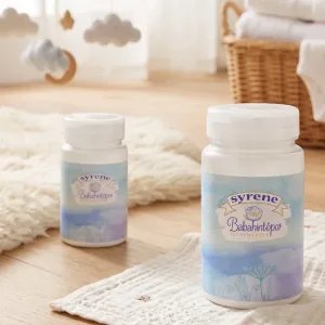 Syrene Illatmentes Babahintőpor 40g – Természetes eredetű talcum porral