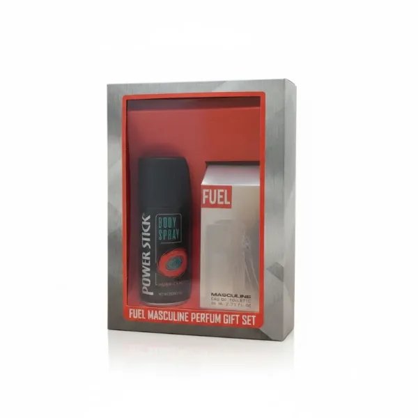 Fuel Silver EDT 80 ml + Power Stick deo spray 79 g szett