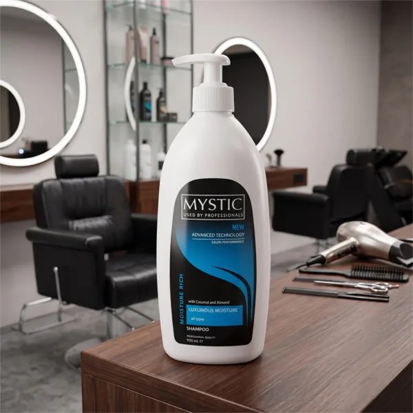 Mystic Sampon Minden Hajtípusra Kókusz és Mandula Kivonattal (900 ml)