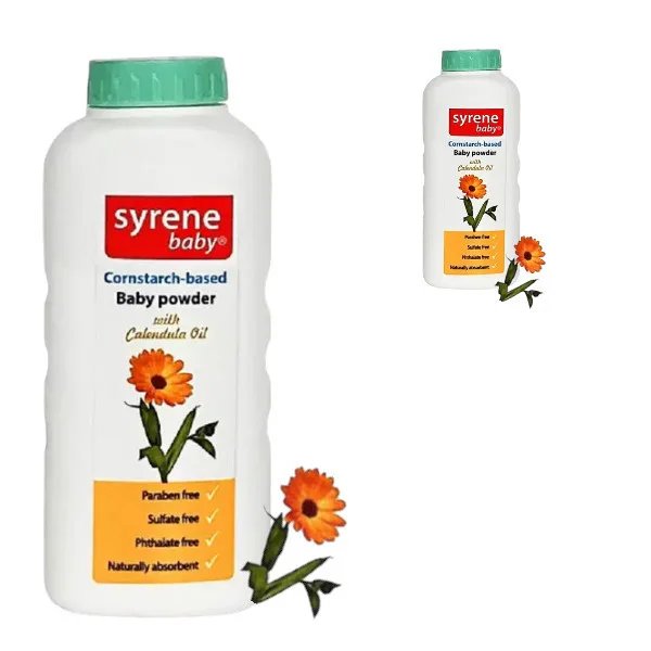 Syrene hintőpor 100g körömvirágos (kukoricakeményítő alapú)