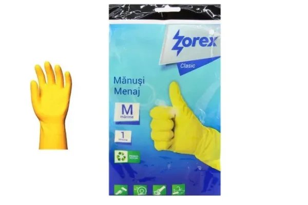 Zorex Háztartási Gumikesztyű – M-es méret