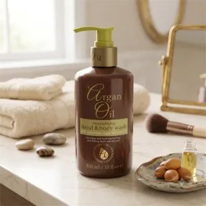 Argan Oil Hidratáló Kéz- és Testmosó Marokkói Argan Olaj Kivonattal (300 ml)