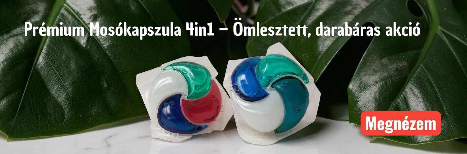 Prémium Mosókapszula 4in1, ömlesztett, darabáras akció