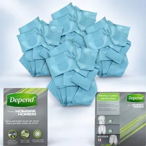 Depend For Men Férfi Inkontinencia Betét Ömlesztett Csomag – 48 db