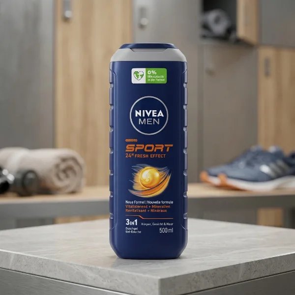 Nivea Men Sport 3in1 Tusfürdő – 500 ml