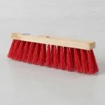 Professzionális Utcai Seprű (Fa test, erős piros sörték) 30 cm