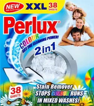 Perlux Colour Virág illattal színgyűjtő kendő 2in1 38 db