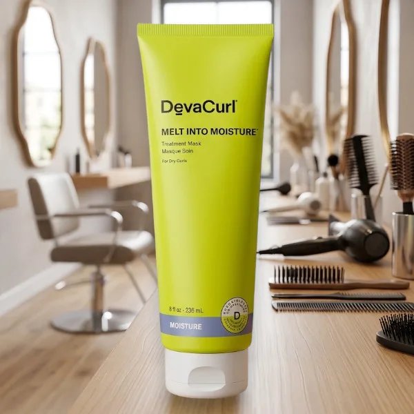 DevaCurl Melt Into Moisture® Intenzív hidratáló hajpakolás – 236 ml