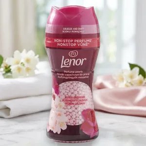Lenor Unstoppables Ruby Jasmine Parfümgyöngyök Mosáshoz – 195 g