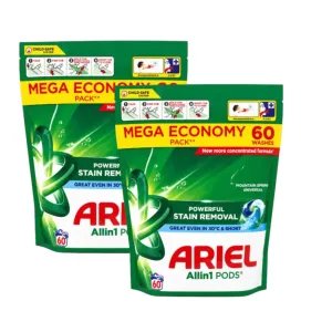 Ariel Allin1 PODS Mountain Spring Mosókapszula Duo Csomag – 2 x 60 db (120 mosás)